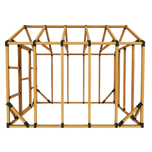EZ Frames 8 ft. W x 10ft. D Greenhouse & Reviews Wayfair